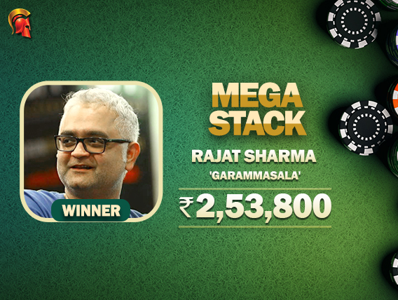 Rajat Sharma takes down Spartan’s Mega Stack