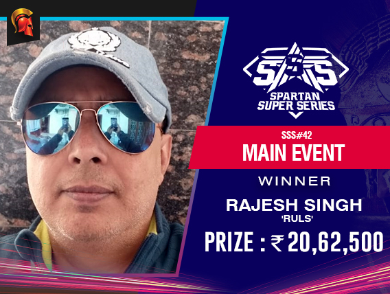 Rajesh Singh beats Kavish Kukreja to win SSS Main Event