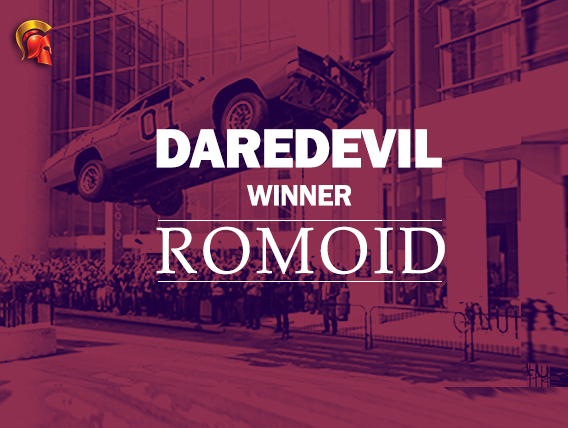 Romoid wins Spartan's Daredevil for INR 1,91,000