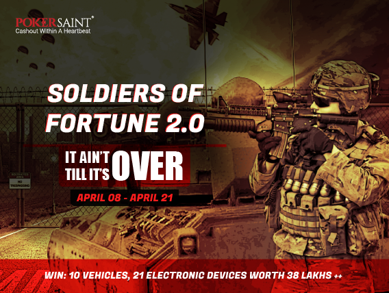 PokerSaint comes back with Soldiers of Fortune 2.0