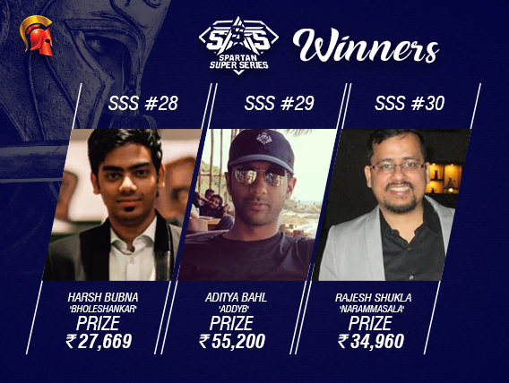 SSS Day 5: Bubna, Bahl, Shukla among winners
