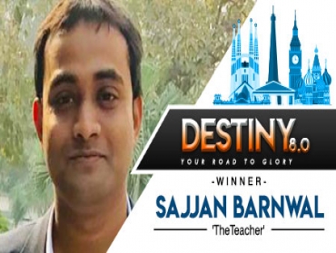 Sajjan Barnwal wins first Spartan Destiny 9.0 tournament