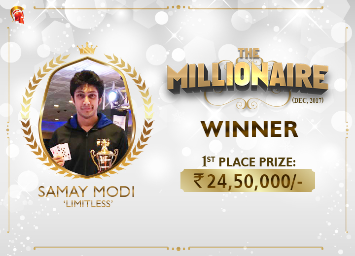 Samay Modi Millionaire Winner