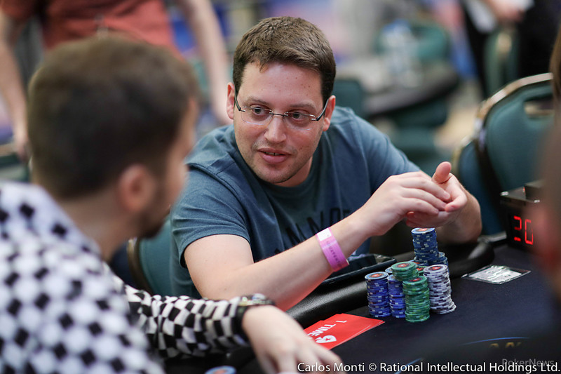 Scott Baumstein with highest chips on PSPC Day 3