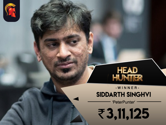Siddarth Singhvi takes down Head-Hunter on Spartan