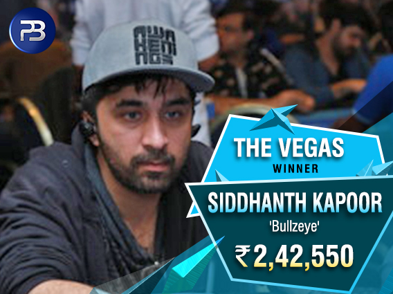 Siddhanth Kapoor claims PokerBaazi Vegas title