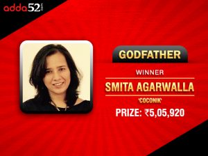 Smita Agarwalla bags Adda52 Godfather title