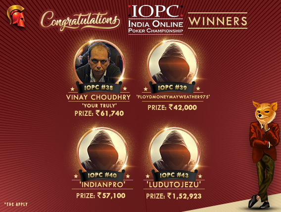 Vinay Choudhry among 4 side-event winners on IOPC Day 8