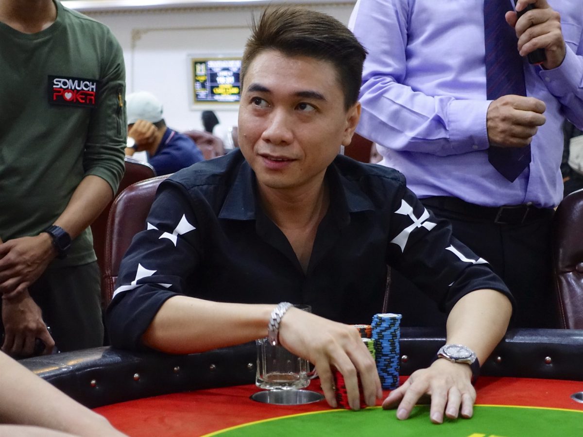 WPT Vietnam Pham Minh Tuan leads 53 survivors on Day 1B