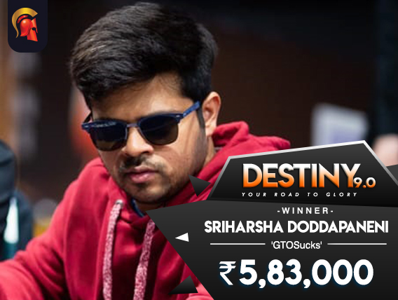 Yet another Destiny title for Sriharsha Doddapaneni!