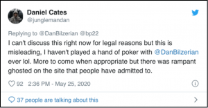 Bilzerian alleges Dan Cates in Perkins' High-Stakes Poker cheating tweet