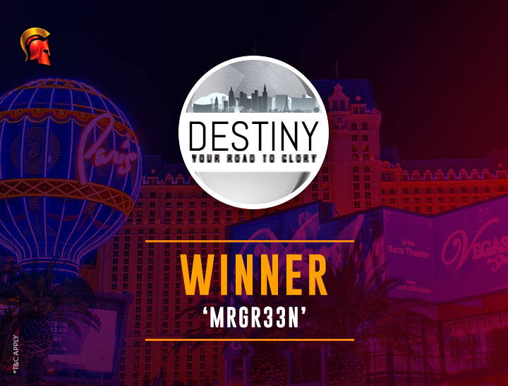 mrgr33n Destiny Winner