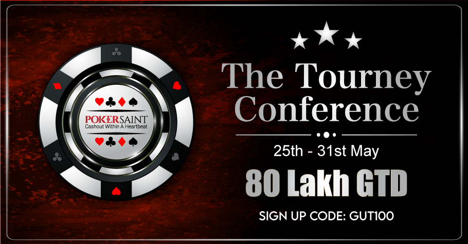 PokerSaint's The Tourney Conference assures INR 80 Lakh!