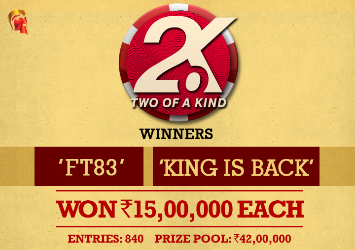 ‘ft83’ and ‘king is back’ win 2.o.K on Spartan