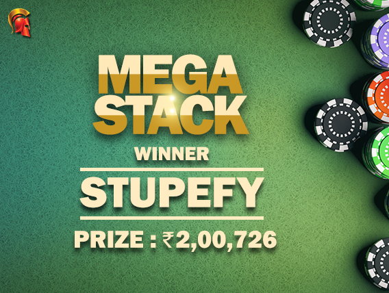 ‘stupefy’ wins Mega Stack on Spartan