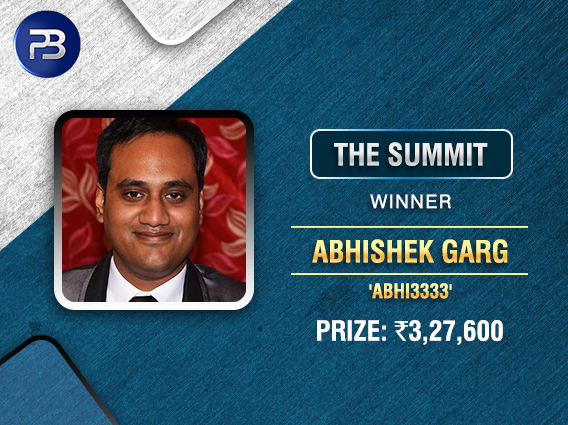 Abhishek Garg is latest to scale The Summit on PokerBaazi