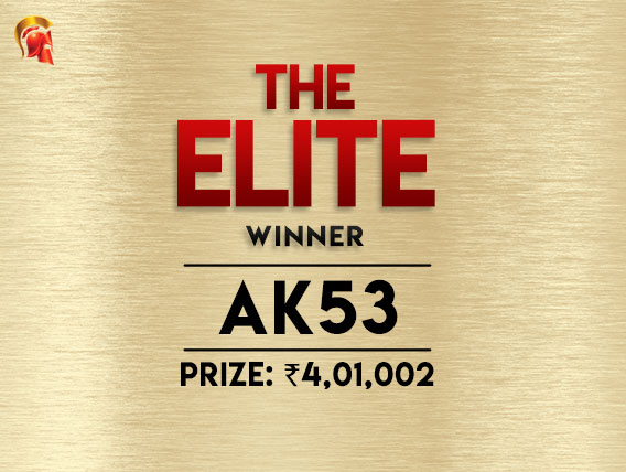 'Ak53' wins the Elite at Spartan