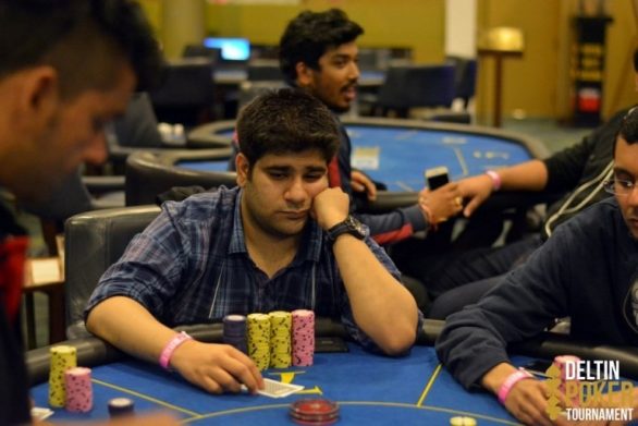 Akshay Nasa leads after Day 1 of the WPT 35k Superstack