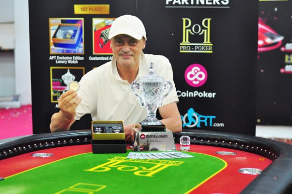 Andreas Rauh named Co-Player of APT Vietnam 2018 series