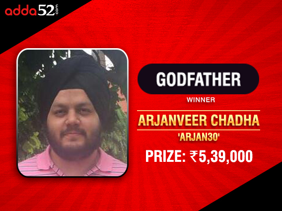 Arjanveer Chadha is 5th to enter Godfather 6.0 Finale