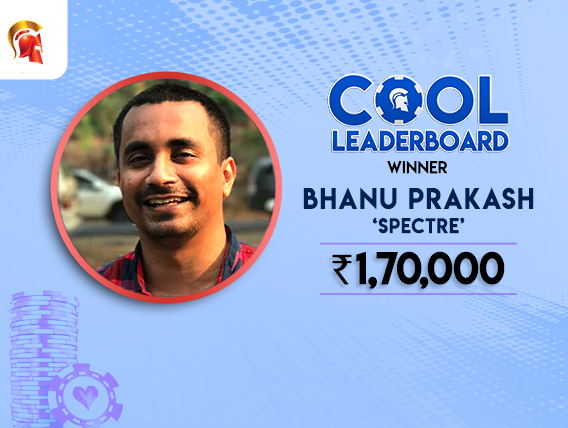 Bhanu Prakash wins Spartan's Cool Leaderboard Challenge