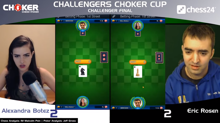 Eric Rosen beats Botez in Challengers Choker Cup Final