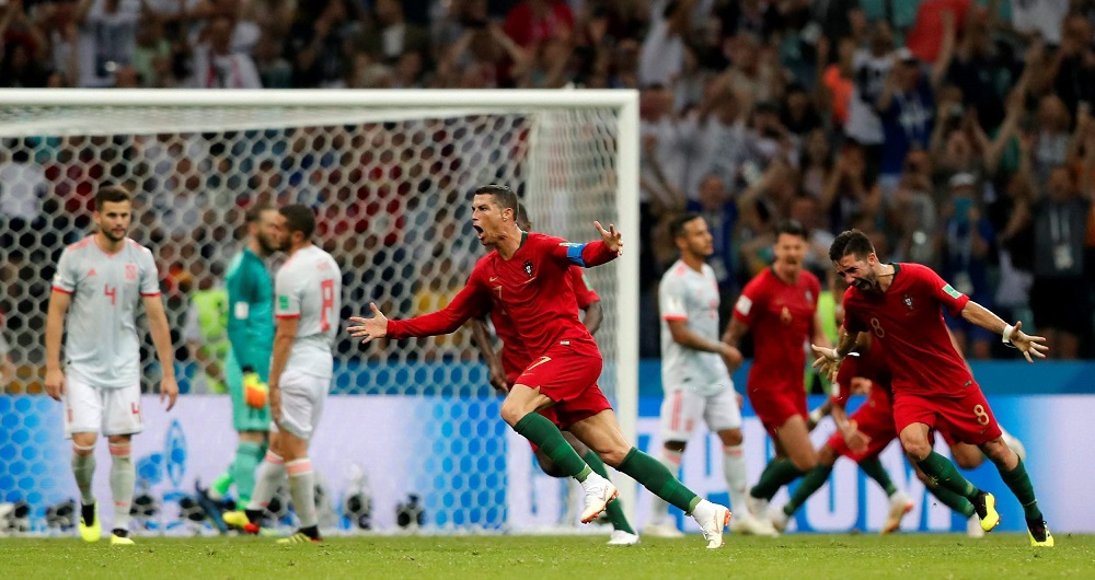 Cristiano Ronaldo hat-trick lights up World Cup