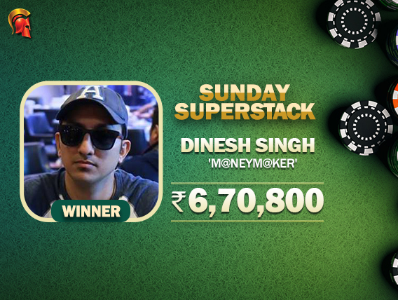 Dinesh Singh wins another Spartan title - Sunday SuperStack