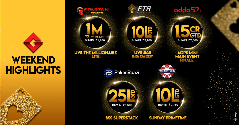 AOPS, Millionaire and Much More This Weekend!