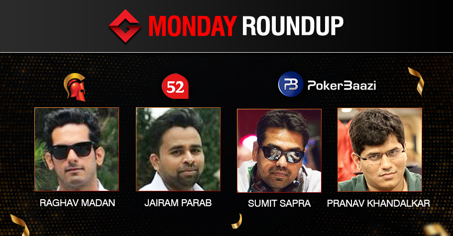 Monday Roundup: Sumit Sapra bags consecutive titles!