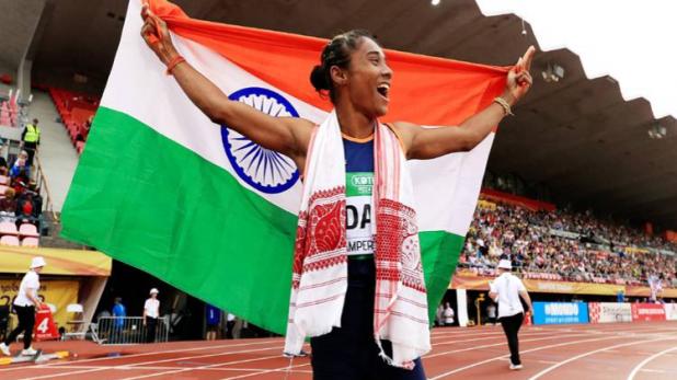 Hima Das wins India's first ever Athletic Gold