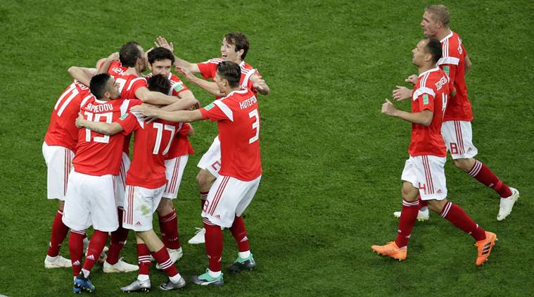 Russia Soccer WCup Russia Egypt