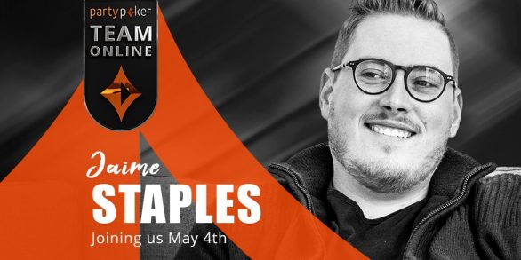 Jaime Staples to join partypoker Team Online on 4th May