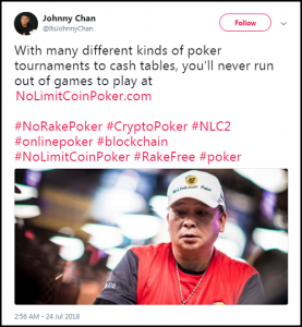Johnny Chan joins No Limit Coin Poker_2