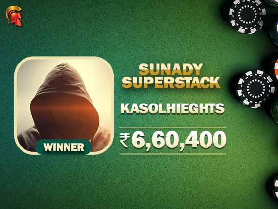 'KasolHieghts' takes down Sunday SuperStack on Spartan