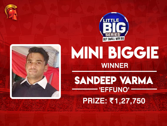 LBS Sandeep Varma wins Mini Biggie