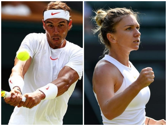 Nadal and Halep cruise through to Wimbledon Round 3