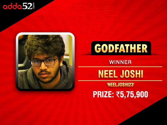 Neel Joshi becomes last Adda52 Godfather finalist