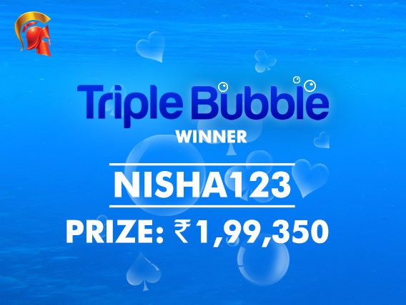 'Nisha123' wins Spartan's first Triple Bubble event