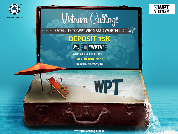 Play on PokerDangal and fly to WPT Vietnam