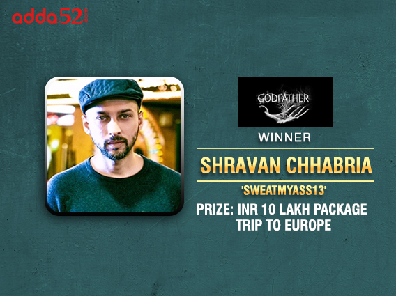 Shravan Chhabria wins Adda52 Godfather trip to Europe