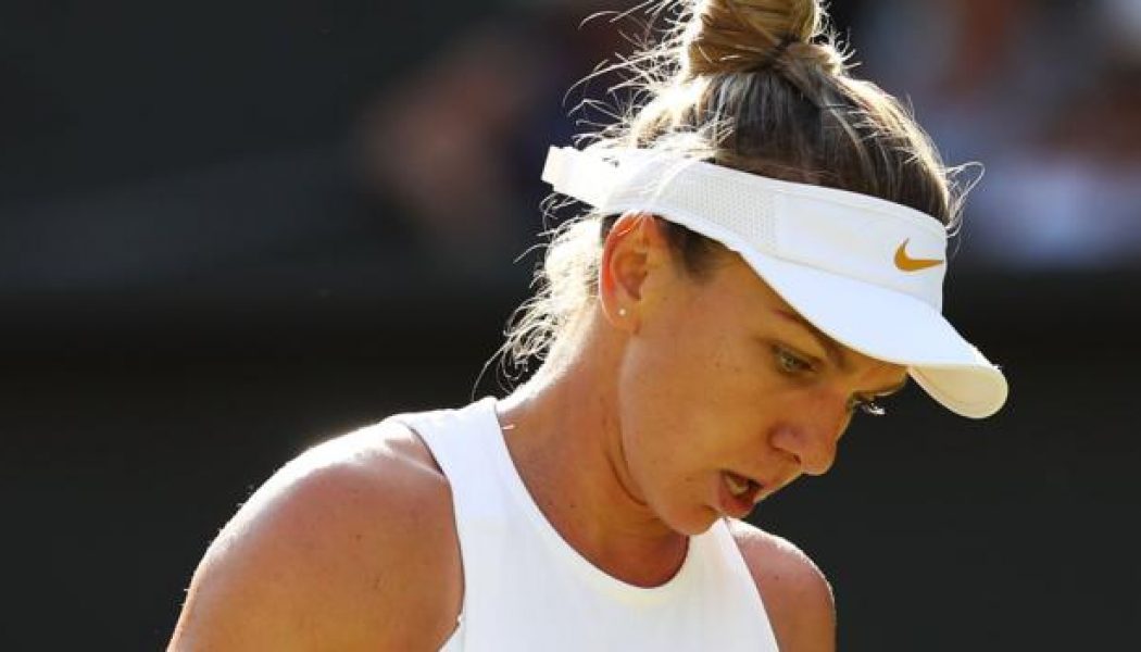 Simona Halep makes Wimbledon exit