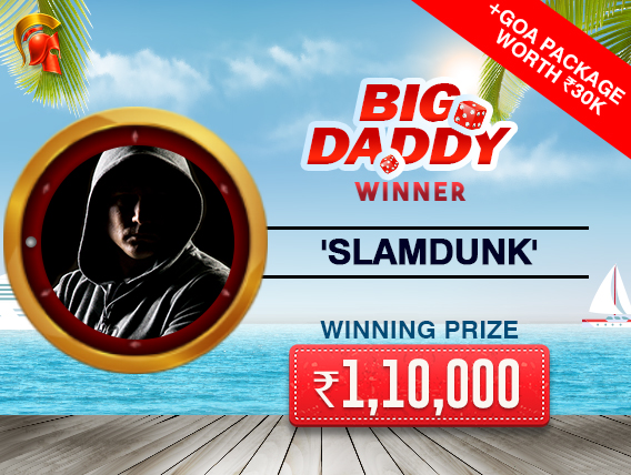 'SlamDunk' wins Big Daddy and trip to Goa on Spartan