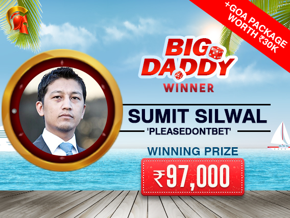 Sumit Silwal ships Big Daddy on Spartan