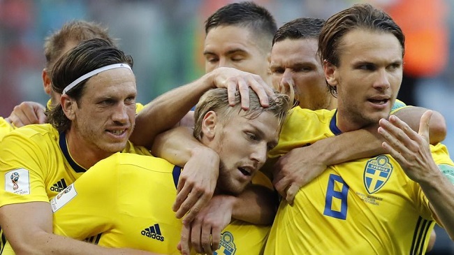 Sweden book unlikely spot in FIFA World Cup quarters