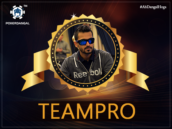 Tanay Hargunaney becomes second PokerDangal Team Pro