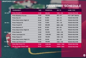 Uma Poker launches new series called ‘PRIMETIME’2