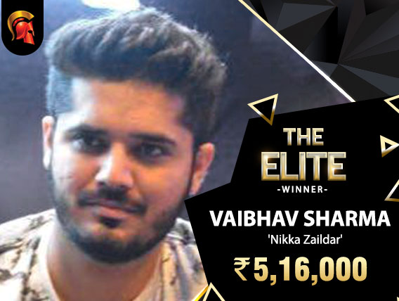 Vaibhav Sharma takes down Spartan Elite