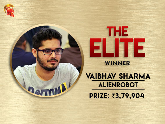 Vaibhav Sharma wins The Elite on Spartan