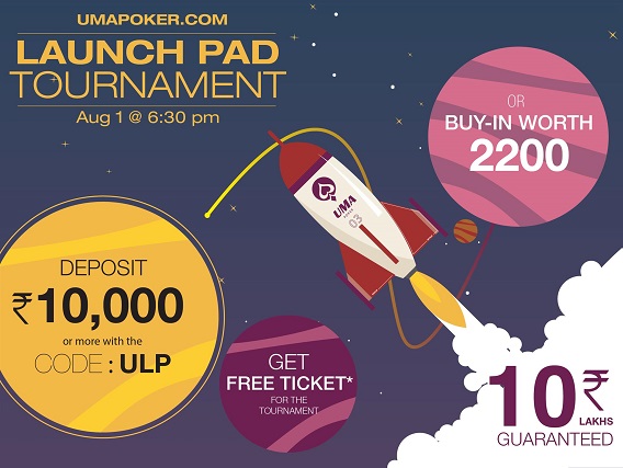 Win INR 10 lakh in Uma Poker’s Grand LaunchPad Tournament